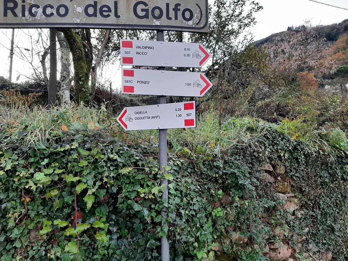 La Casetta Di Bianca Riccò del Golfo di Spezia Casa de Férias